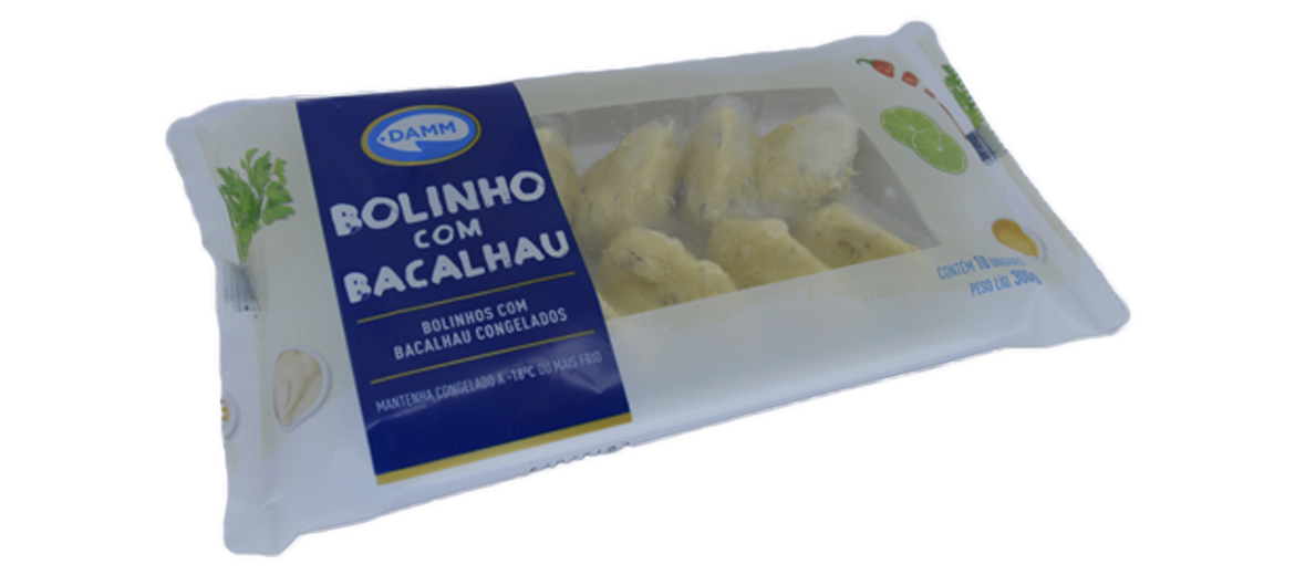 BOLINHO DE BACALHAU DAMM 300g