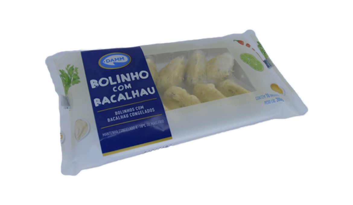 BOLINHO DE BACALHAU DAMM 300g