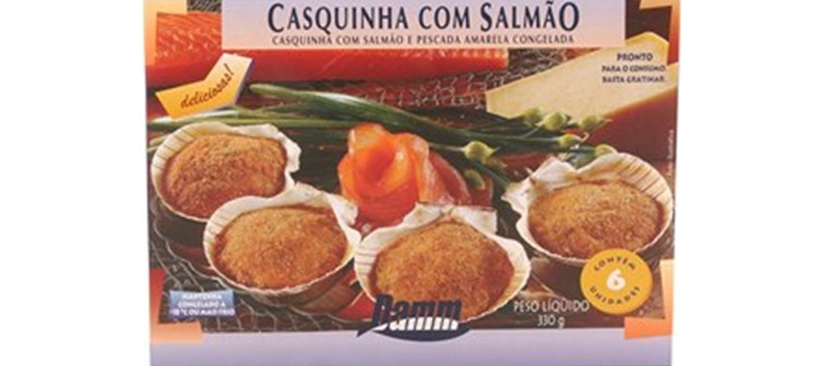 CASQUINHA DE SALMÃO DAMM 330g