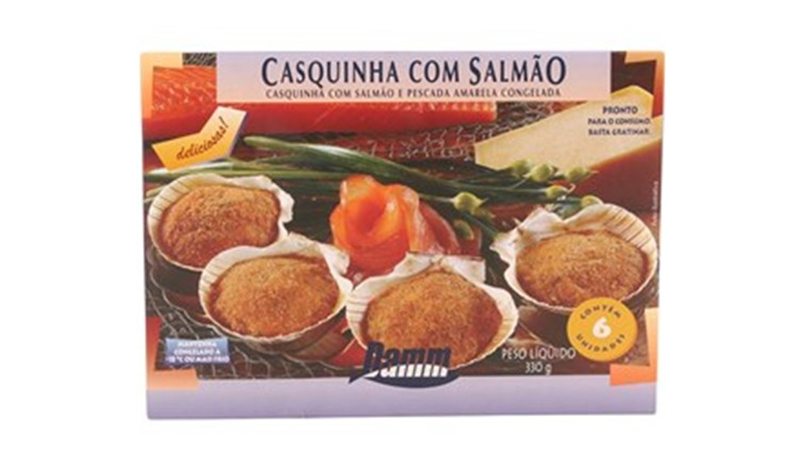 CASQUINHA DE SALMÃO DAMM 330g