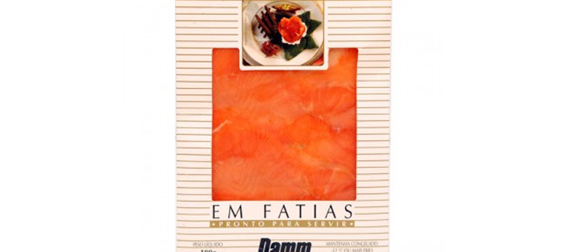 SALMÃO DEFUMADO DAMM PREMIUM 100g
